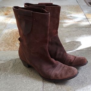 Coclico Brushed Suede Booties